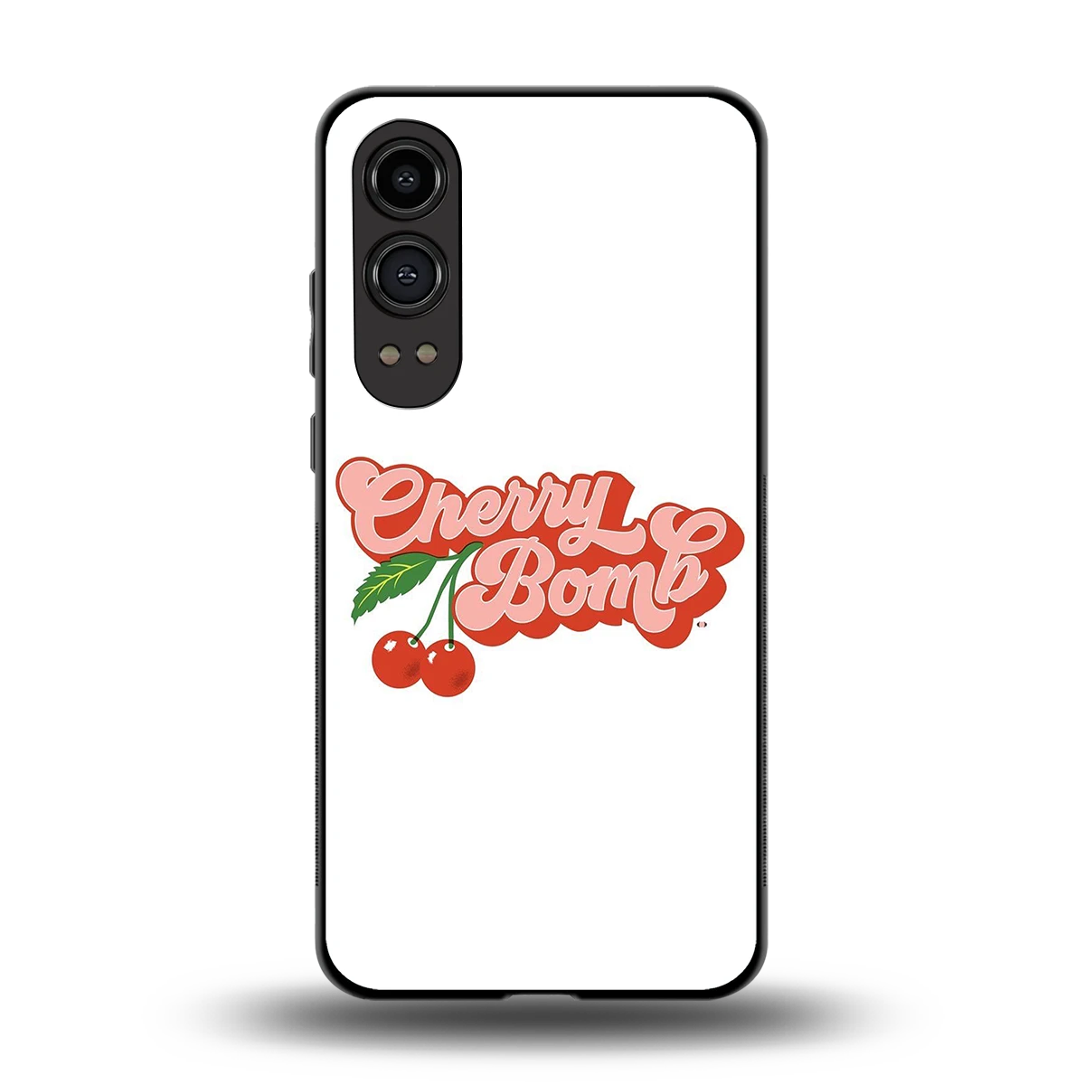 Cherry Bomb back phone cover | glass case for oneplus nord ce 4 lite