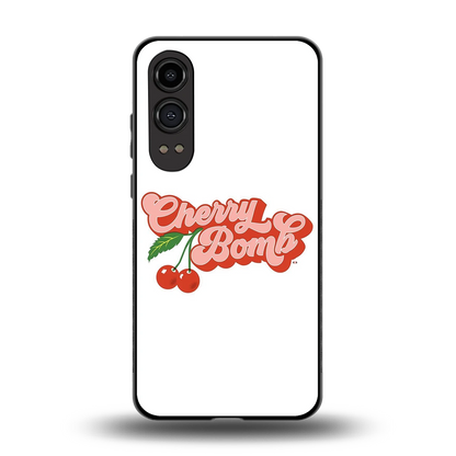 Cherry Bomb back phone cover | glass case for oneplus nord ce 4 lite