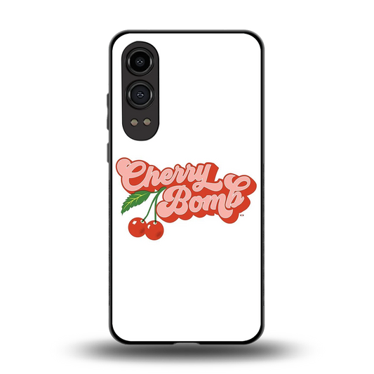 Cherry Bomb back phone cover | glass case for oneplus nord ce 4 lite