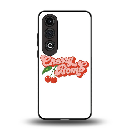 Cherry Bomb back phone cover | glass case for oneplus nord ce 4