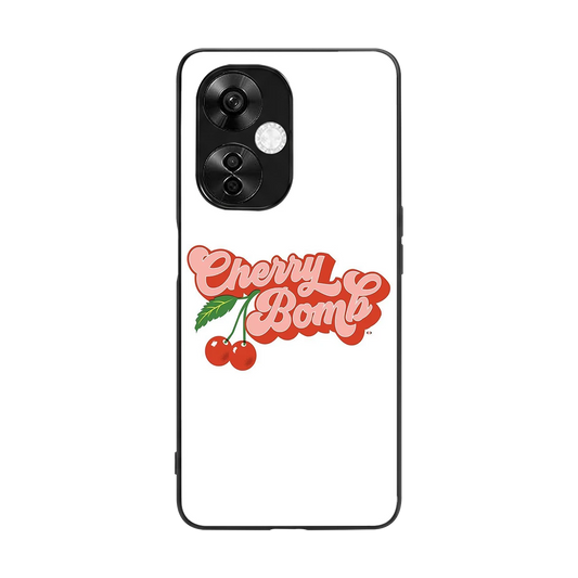 Cherry Bomb back phone cover | glass case for oneplus nord ce 3 lite