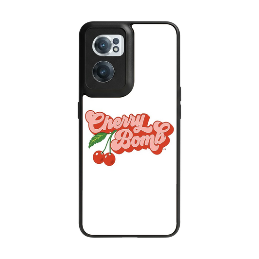 Cherry Bomb back phone cover | glass case for oneplus nord ce 2