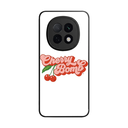 Cherry Bomb back phone cover | glass case for oppo f29 pro 5g