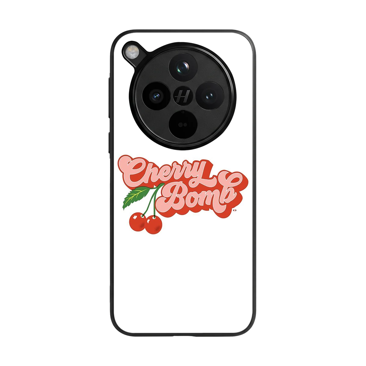 Cherry Bomb back phone cover | glass case for oppo find x8
