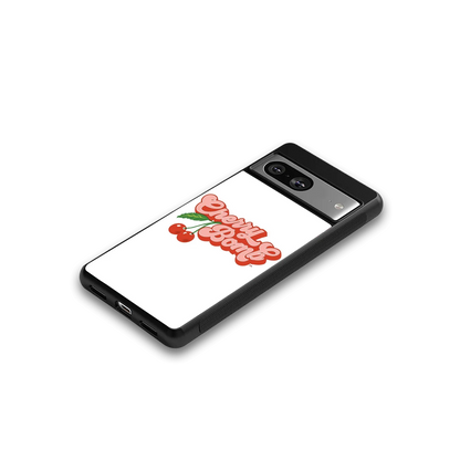 Cherry Bomb google pixel 8 mobile cover | shockproof glass phone case
