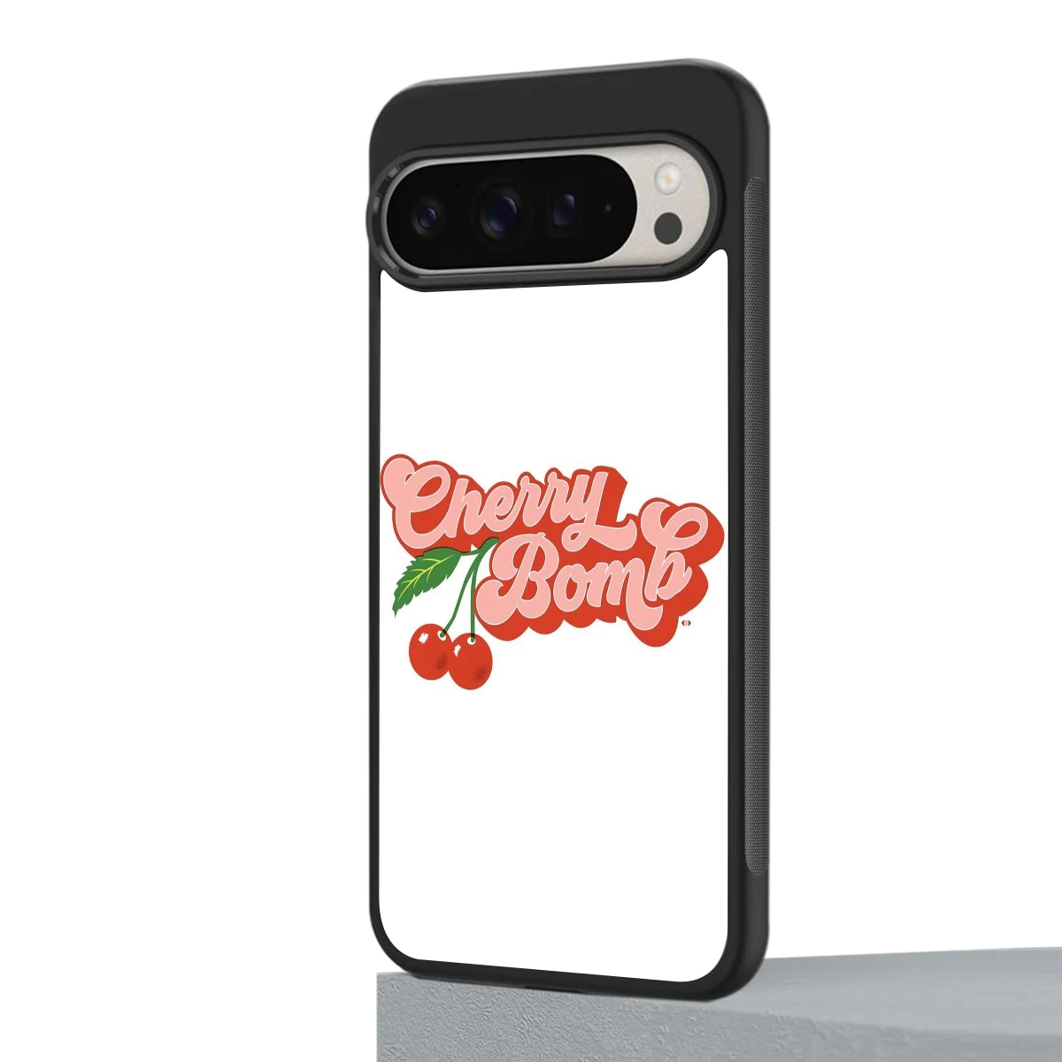 Cherry Bomb google pixel 9 pro mobile cover | shockproof glass phone case