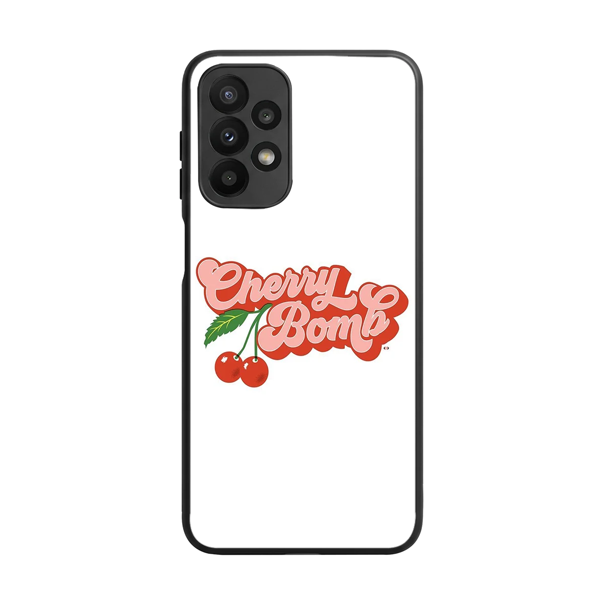 Cherry Bomb back phone cover | glass case for samsung galaxy a23