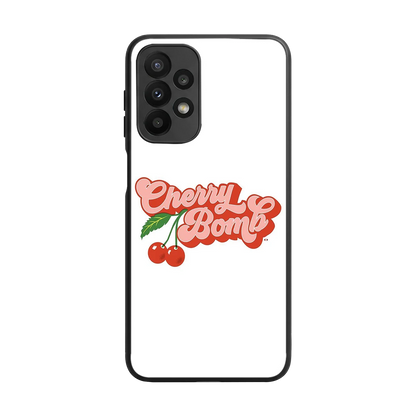 Cherry Bomb back phone cover | glass case for samsung galaxy a23