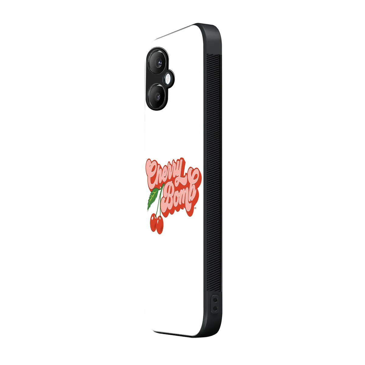 Cherry Bomb samsung galaxy a06 5g mobile cover | shockproof glass phone case