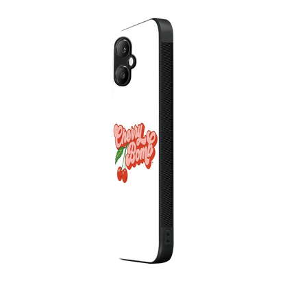 Cherry Bomb samsung galaxy a06 5g mobile cover | shockproof glass phone case