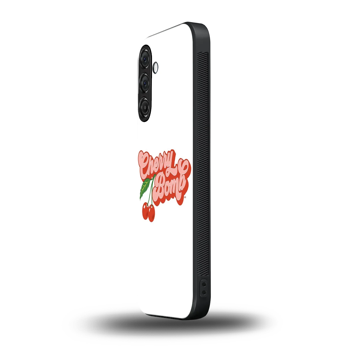 Cherry Bomb samsung galaxy m36 5g mobile cover | shockproof glass phone case