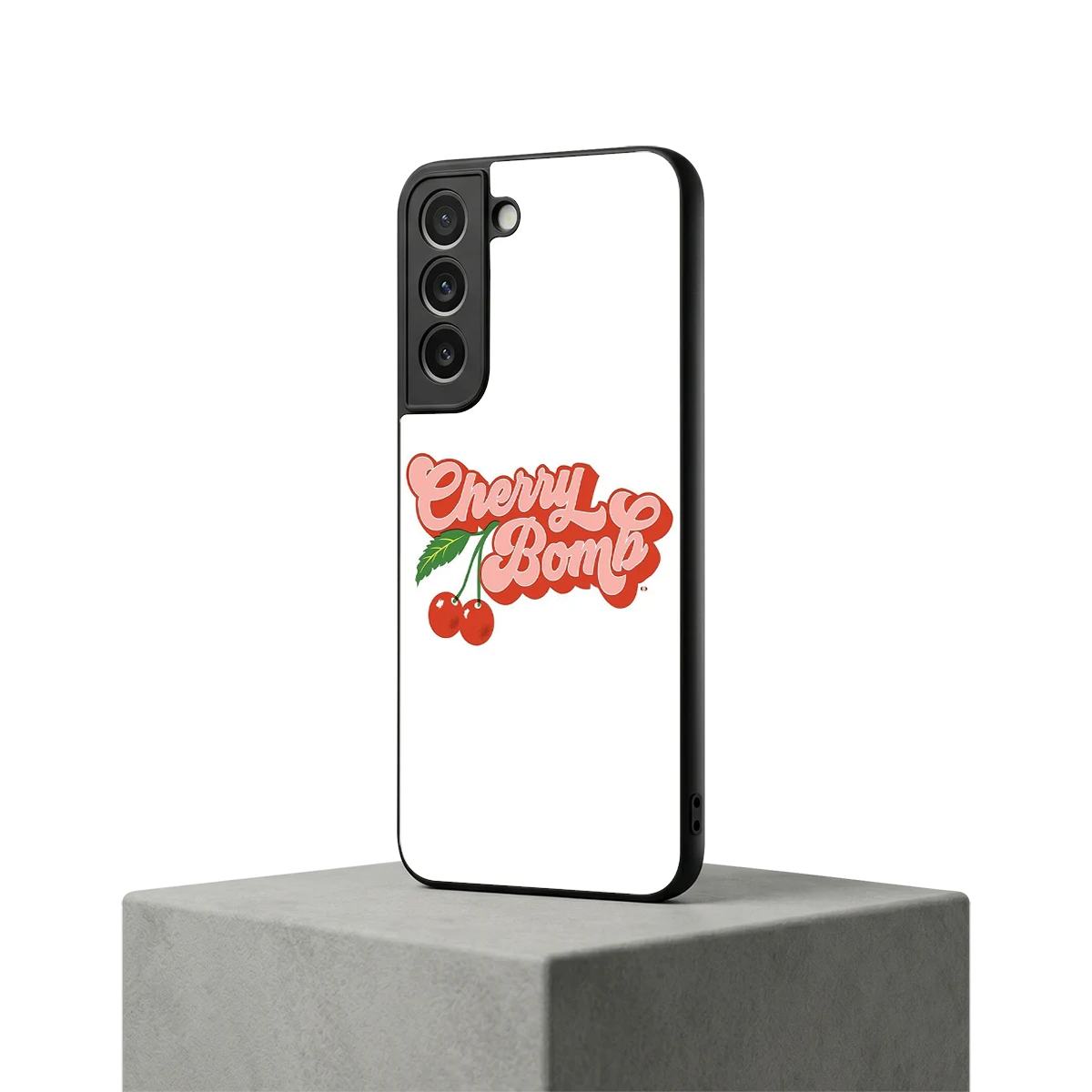 Cherry Bomb samsung galaxy s22 mobile cover | shockproof glass phone case