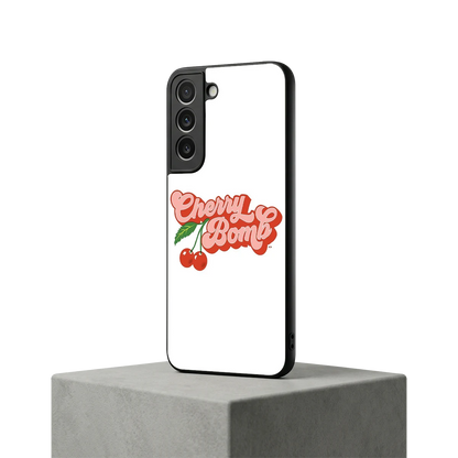 Cherry Bomb samsung galaxy s22 mobile cover | shockproof glass phone case