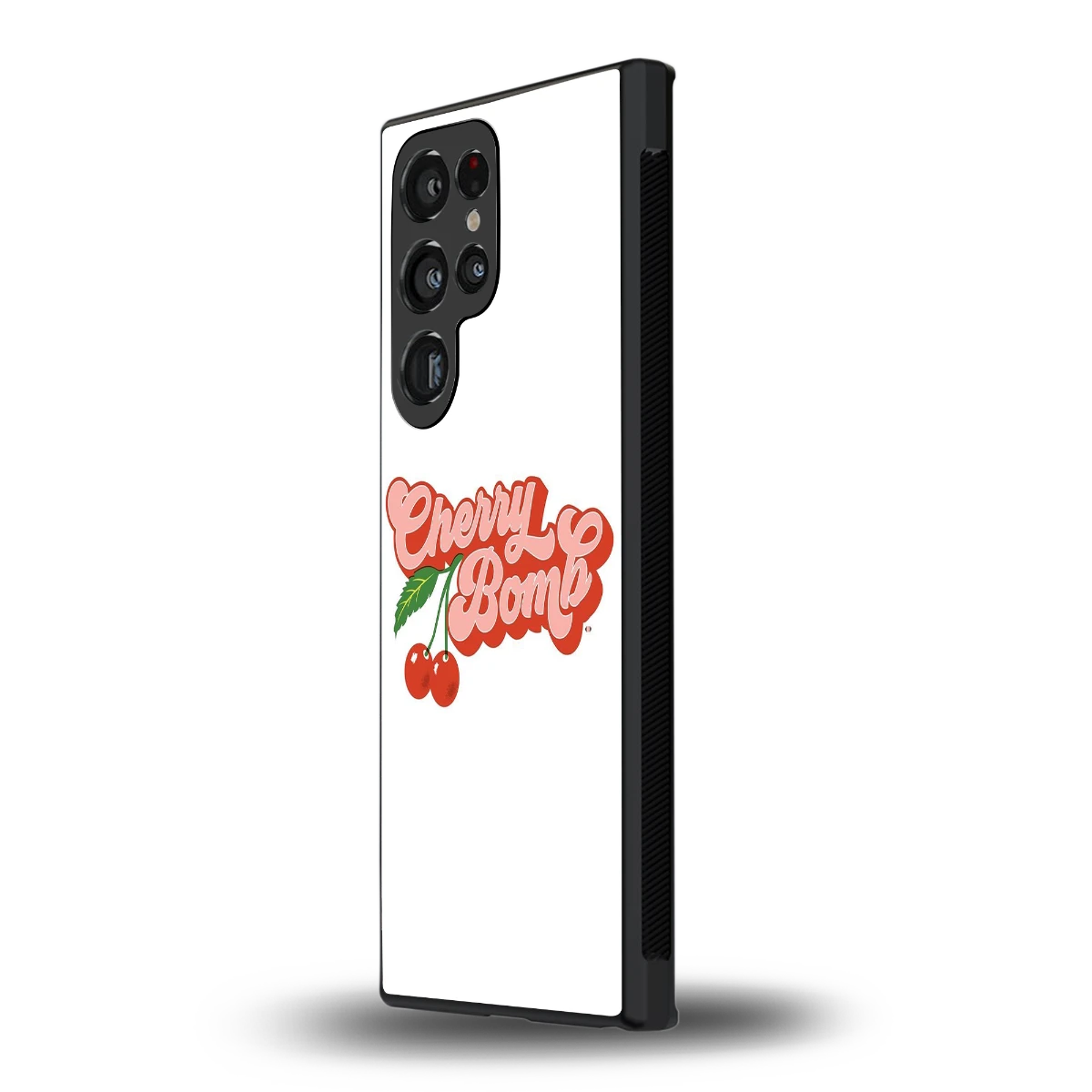 Cherry Bomb samsung galaxy s24 ultra mobile cover | shockproof glass phone case