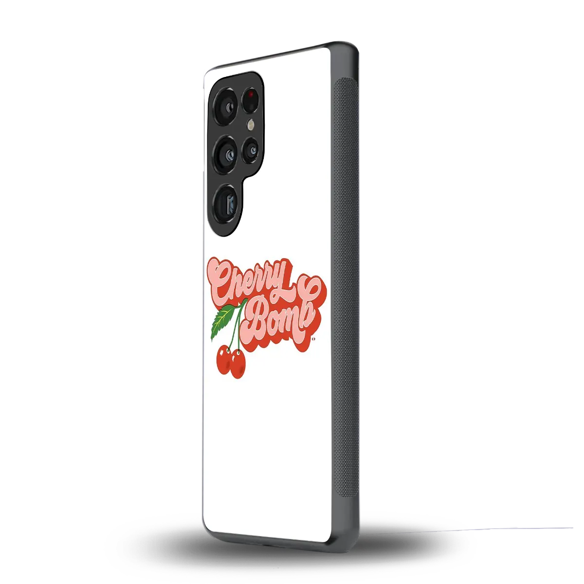 Cherry Bomb samsung galaxy s25 ultra mobile cover | shockproof glass phone case