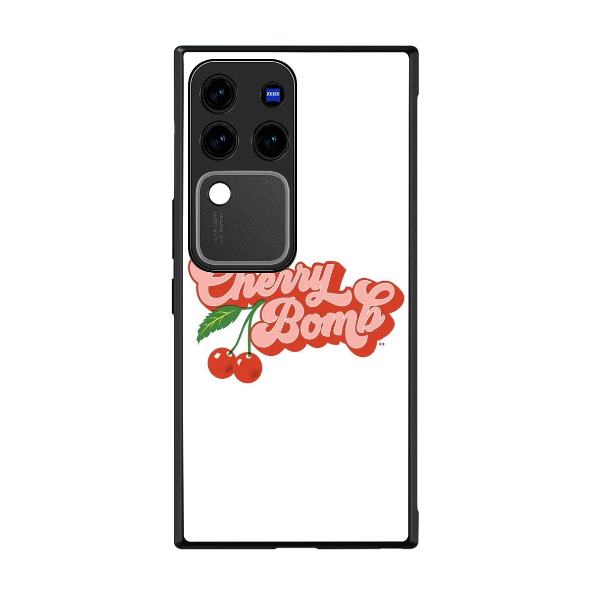 Cherry Bomb back phone cover | glass case forvivo v30 pro