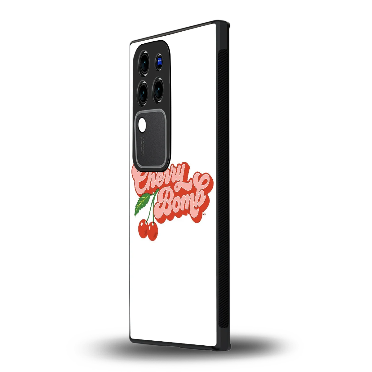 Cherry Bombvivo v30 pro mobile cover | shockproof glass phone case