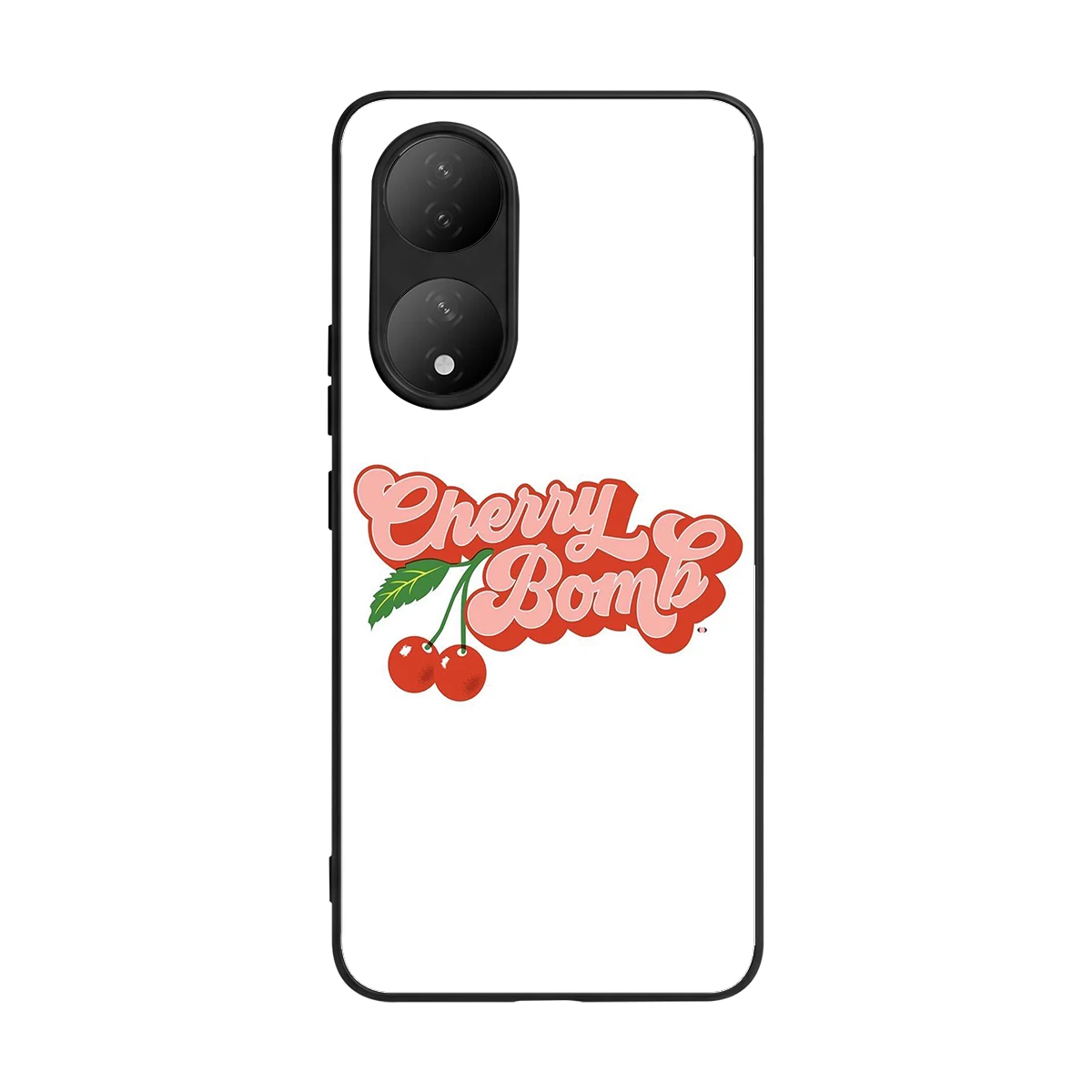 Cherry Bomb back phone cover | glass case for Vivo-y100
