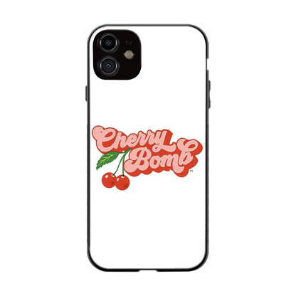 Cherry Bomb back phone cover | glass case for iphone 11