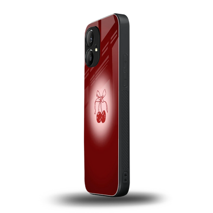 Cherry Bow nothing phone 1 mobile cover | shockproof glass phone case