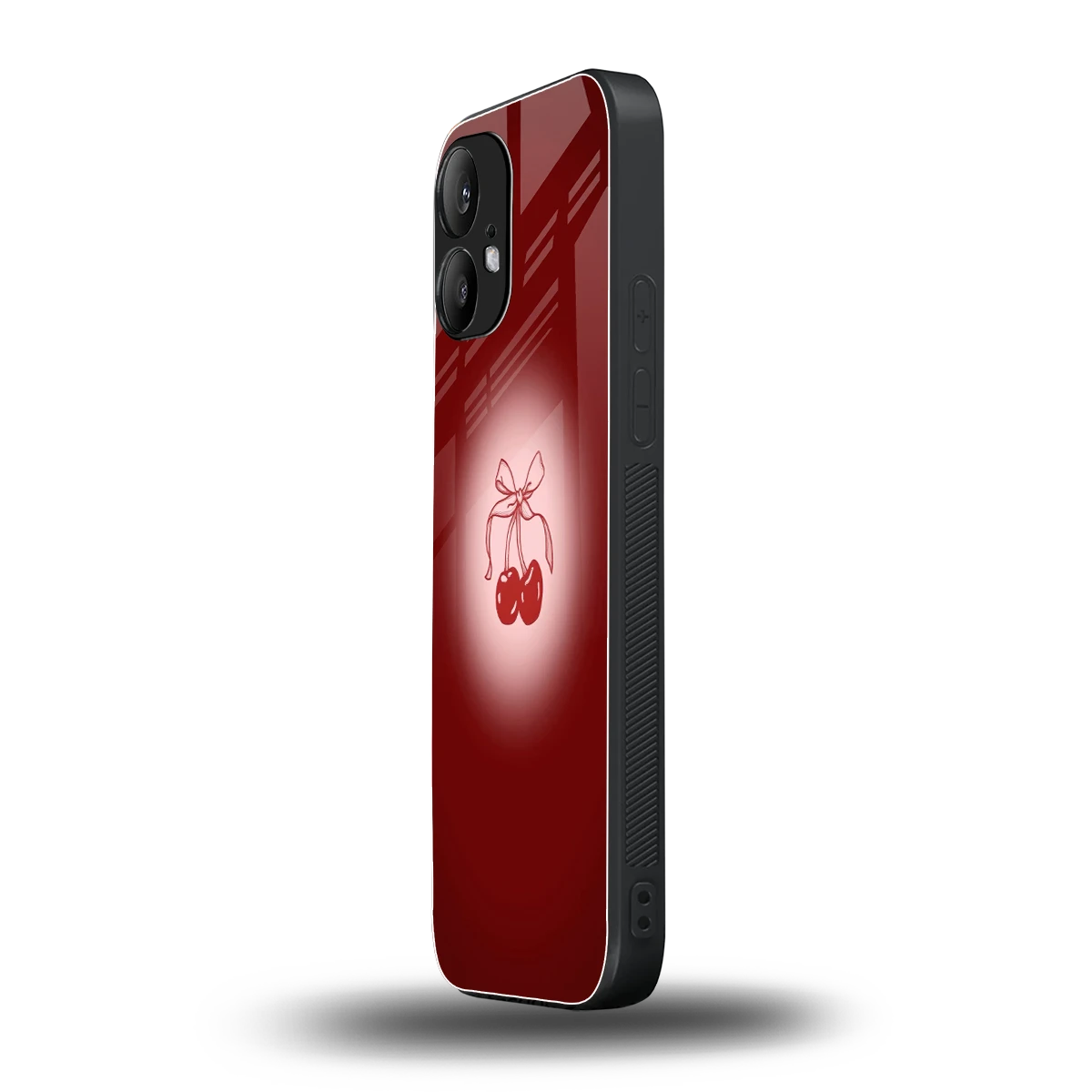 Cherry Bow nothing phone 2 mobile cover | shockproof glass phone case