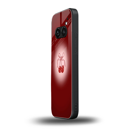 Cherry Bow nothing phone 2a mobile cover | shockproof glass phone case