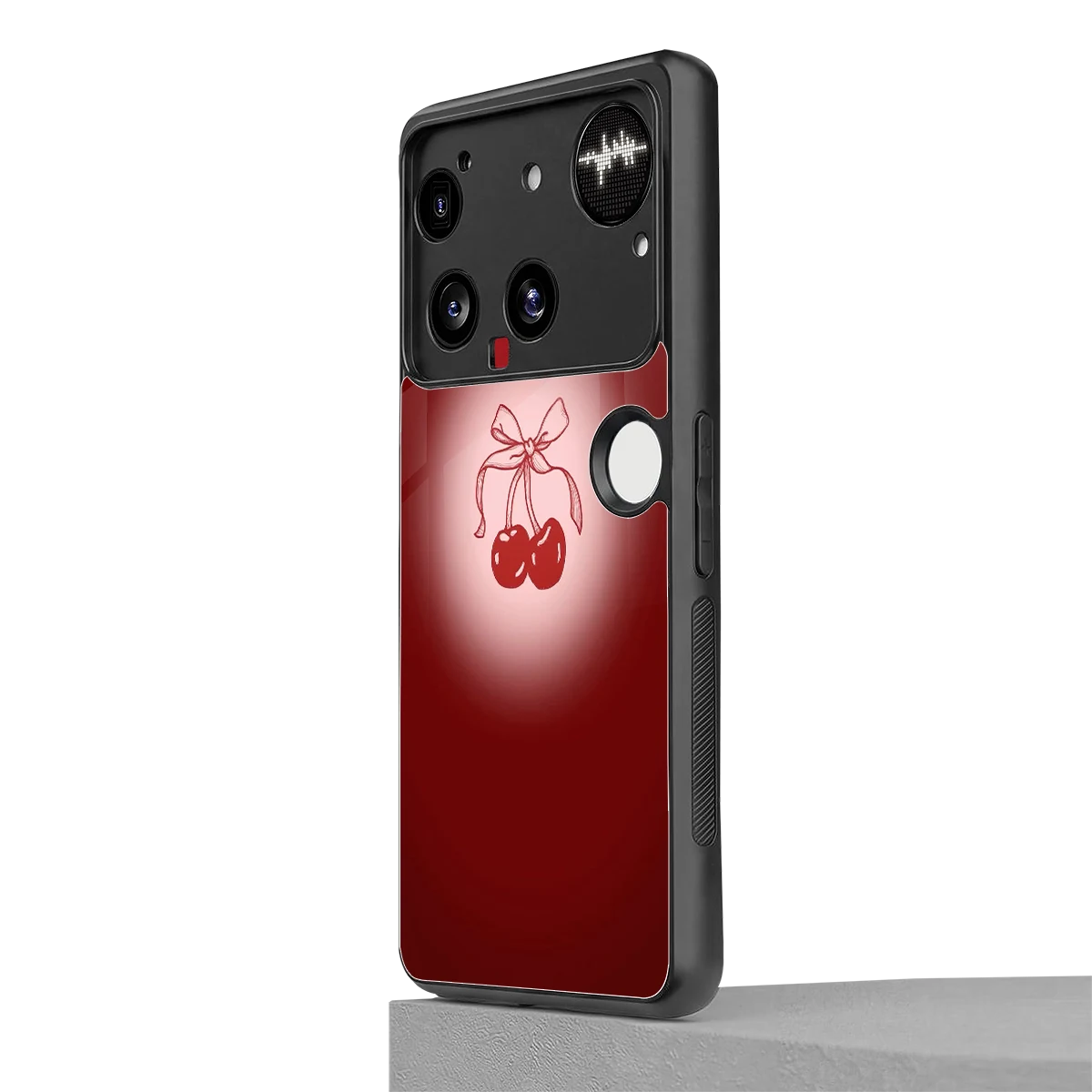Cherry Bow nothing phone 3 mobile cover | shockproof glass phone case