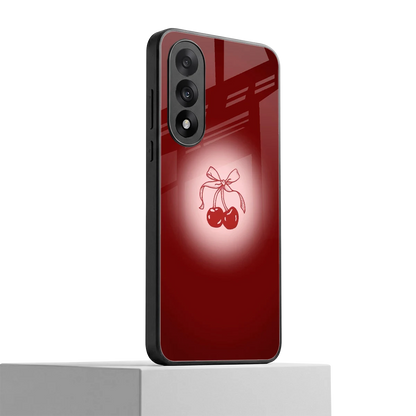 Cherry Bow oneplus nord 5 mobile cover | shockproof glass phone case