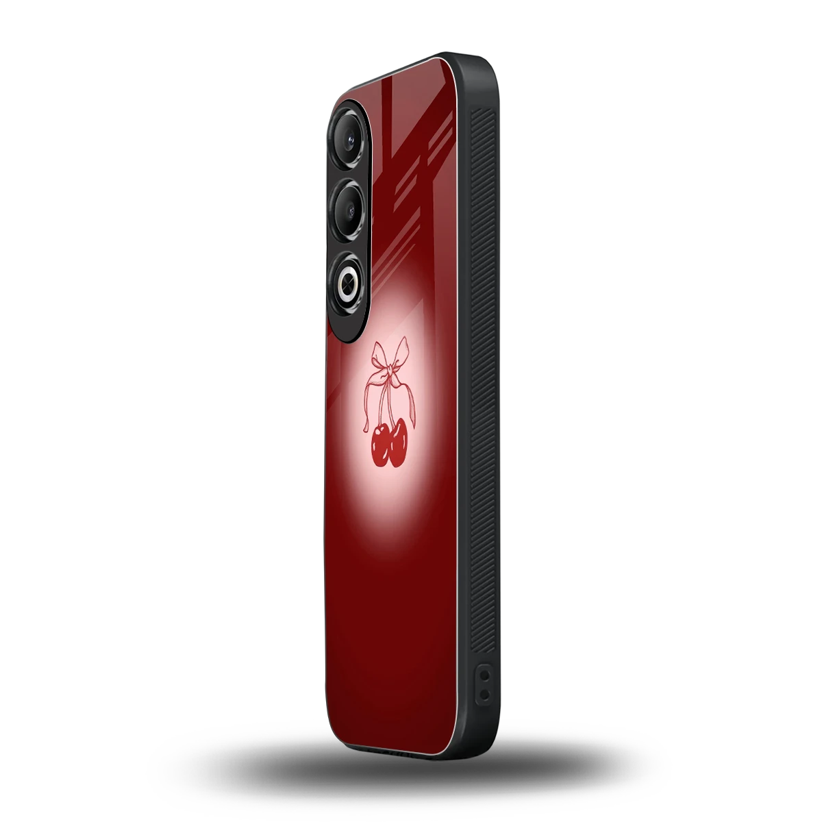 Cherry Bow oneplus nord ce 4 mobile cover | shockproof glass phone case