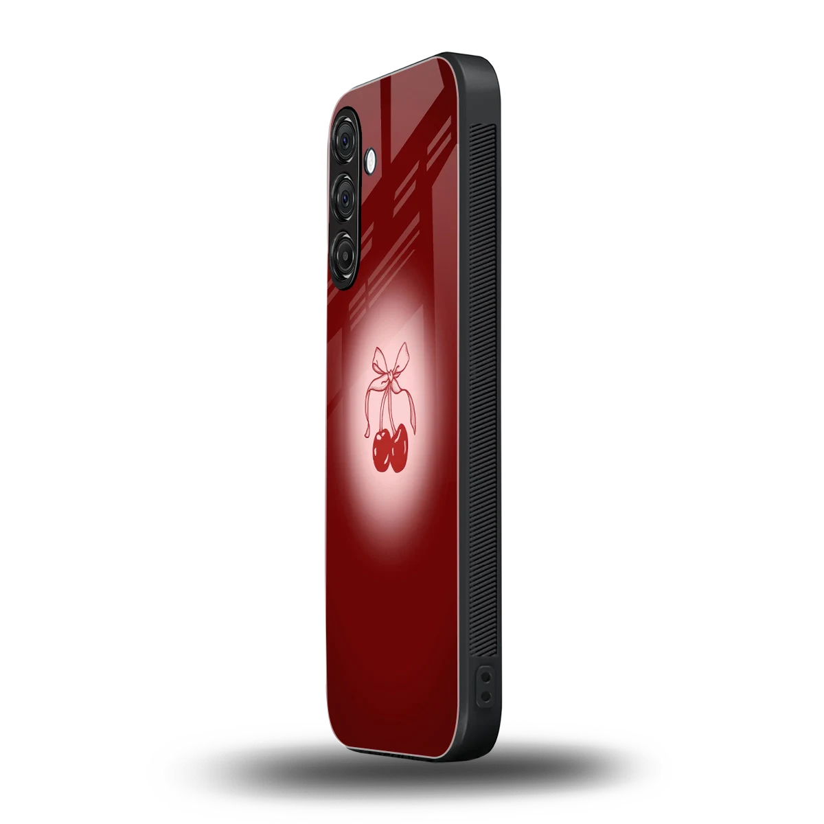 Cherry Bow samsung galaxy a36 5g mobile cover | shockproof glass phone case