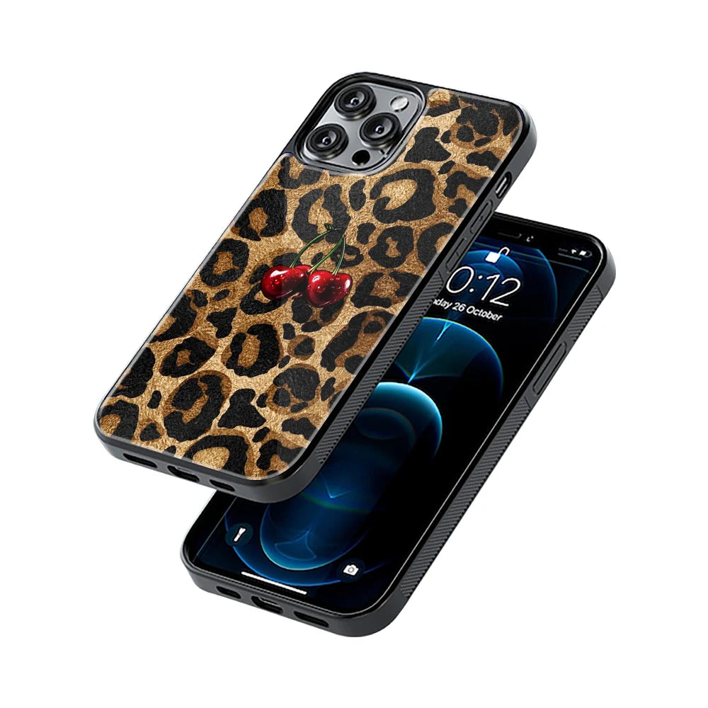 Protective Glass Back Phone Case Compatible with iPhone, Samsung, OnePlus, Pixel & More