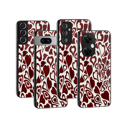 Stylish Glass Back Case for All Smartphones iPhone, Samsung, OnePlus, Pixel, Redmi, Oppo, Vivo, Motorola