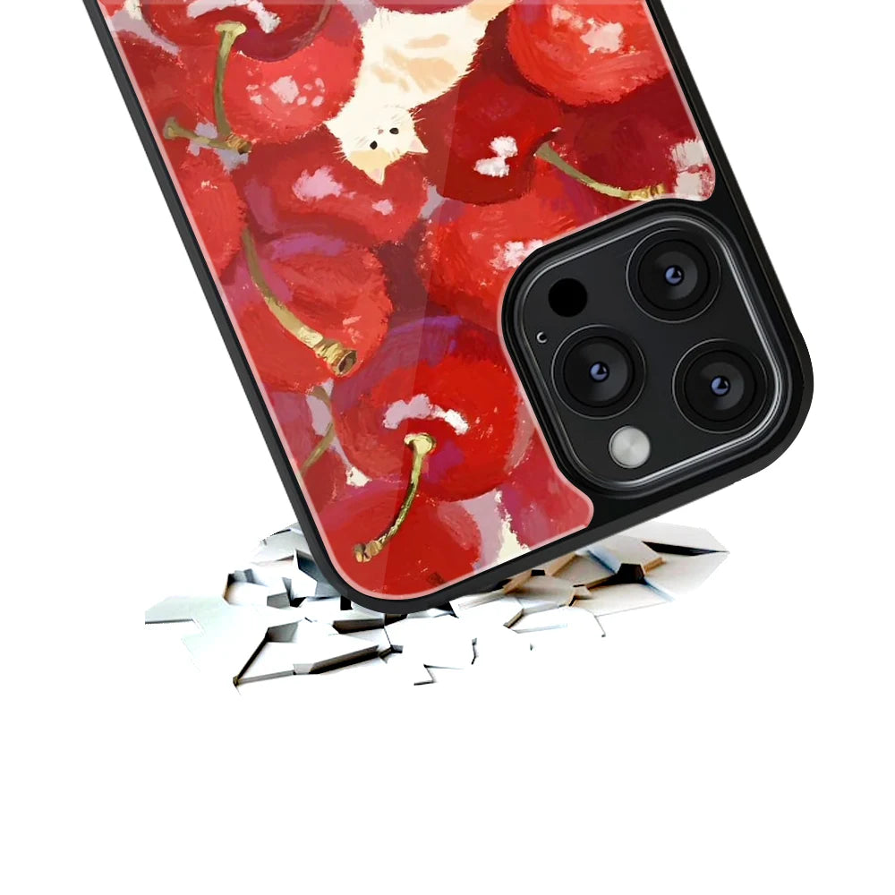 Durable Glass Back Mobile Case for iPhone, Samsung, OnePlus, Google Pixel, Redmi, Vivo, Oppo