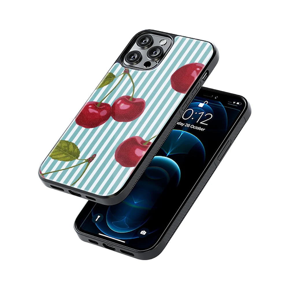 Protective Glass Back Phone Case Compatible with iPhone, Samsung, OnePlus, Pixel & More