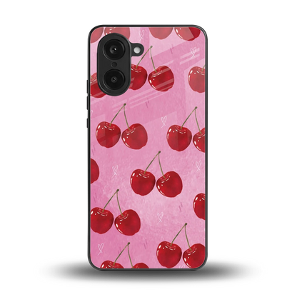 Cherrylicious back phone cover | glass case for oneplus nord ce5 5g