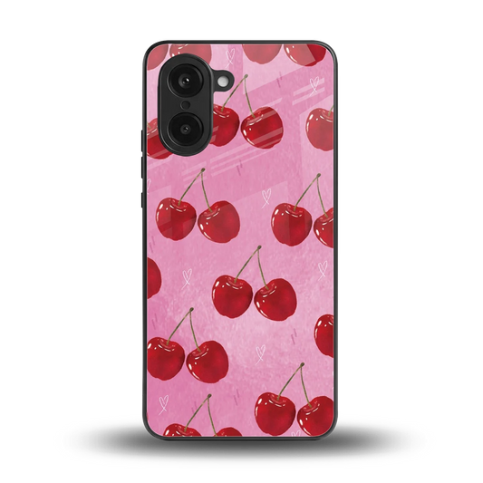 Cherrylicious back phone cover | glass case for oneplus nord ce5 5g