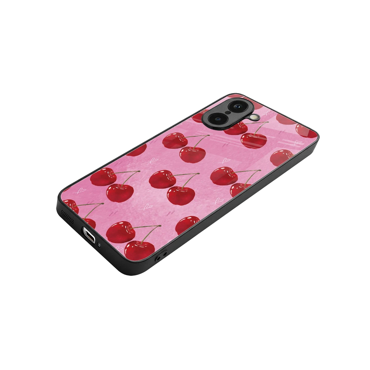Cherrylicious stylish phone case for oneplus nord ce5 5g | glossy glass and slim fit