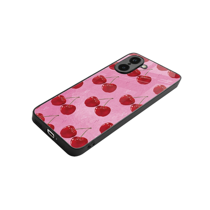 Cherrylicious stylish phone case for oneplus nord ce5 5g | glossy glass and slim fit