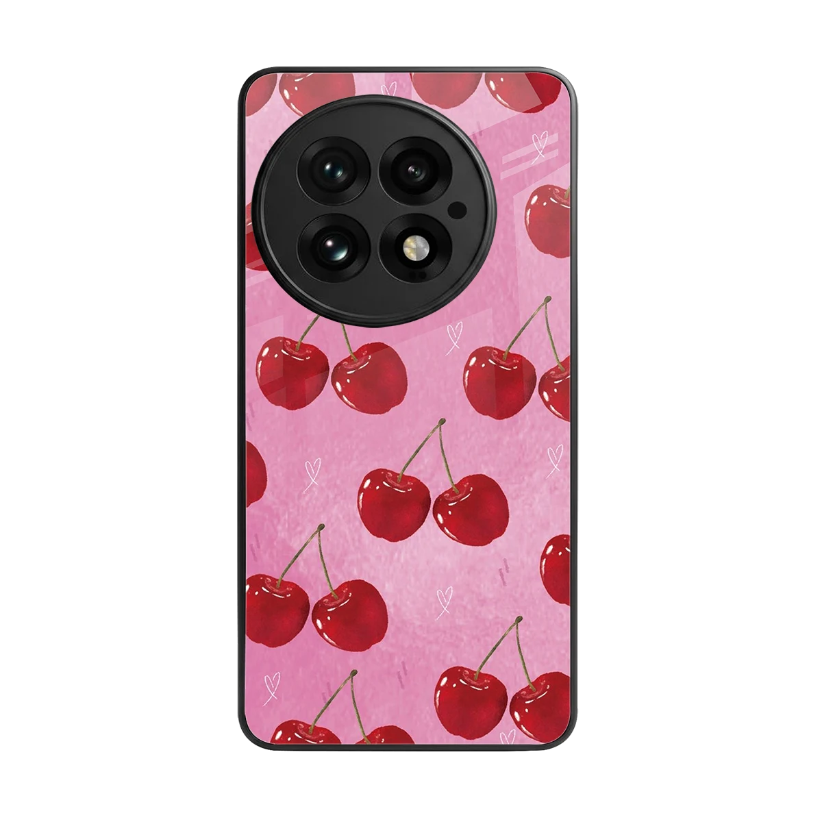 Cherrylicious back phone cover | glass case for oneplus 13