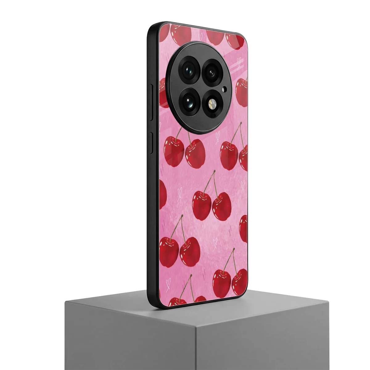Cherrylicious oneplus 13 mobile cover | shockproof glass phone case