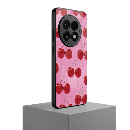 Cherrylicious oneplus 13 mobile cover | shockproof glass phone case