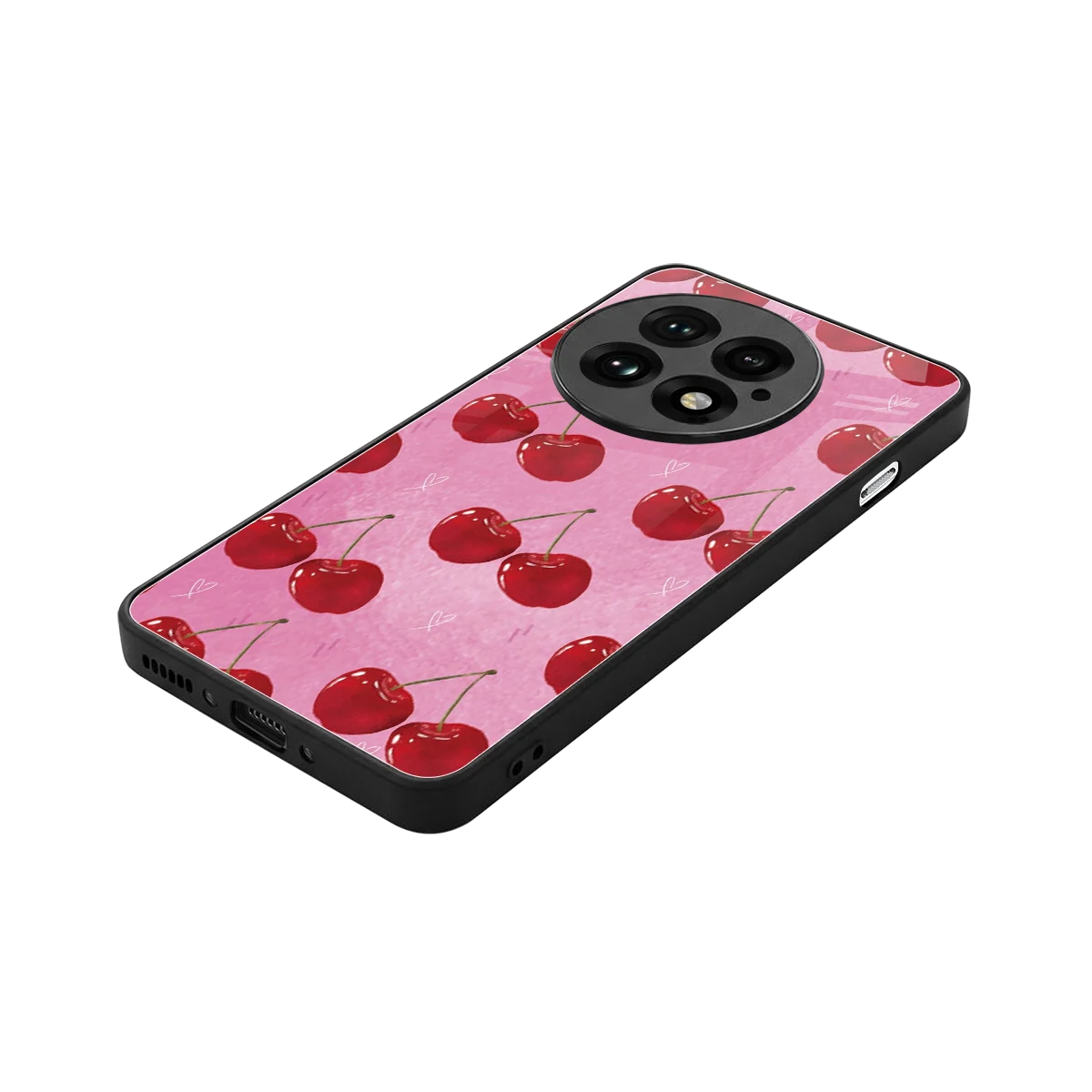 Cherrylicious stylish phone case for oneplus 13 | glossy glass and slim fit