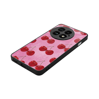 Cherrylicious stylish phone case for oneplus 13 | glossy glass and slim fit