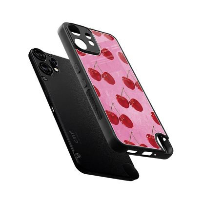Cherrylicious sleek cmf nothing phone 2 pro cover with tempered glass back and TPU edges