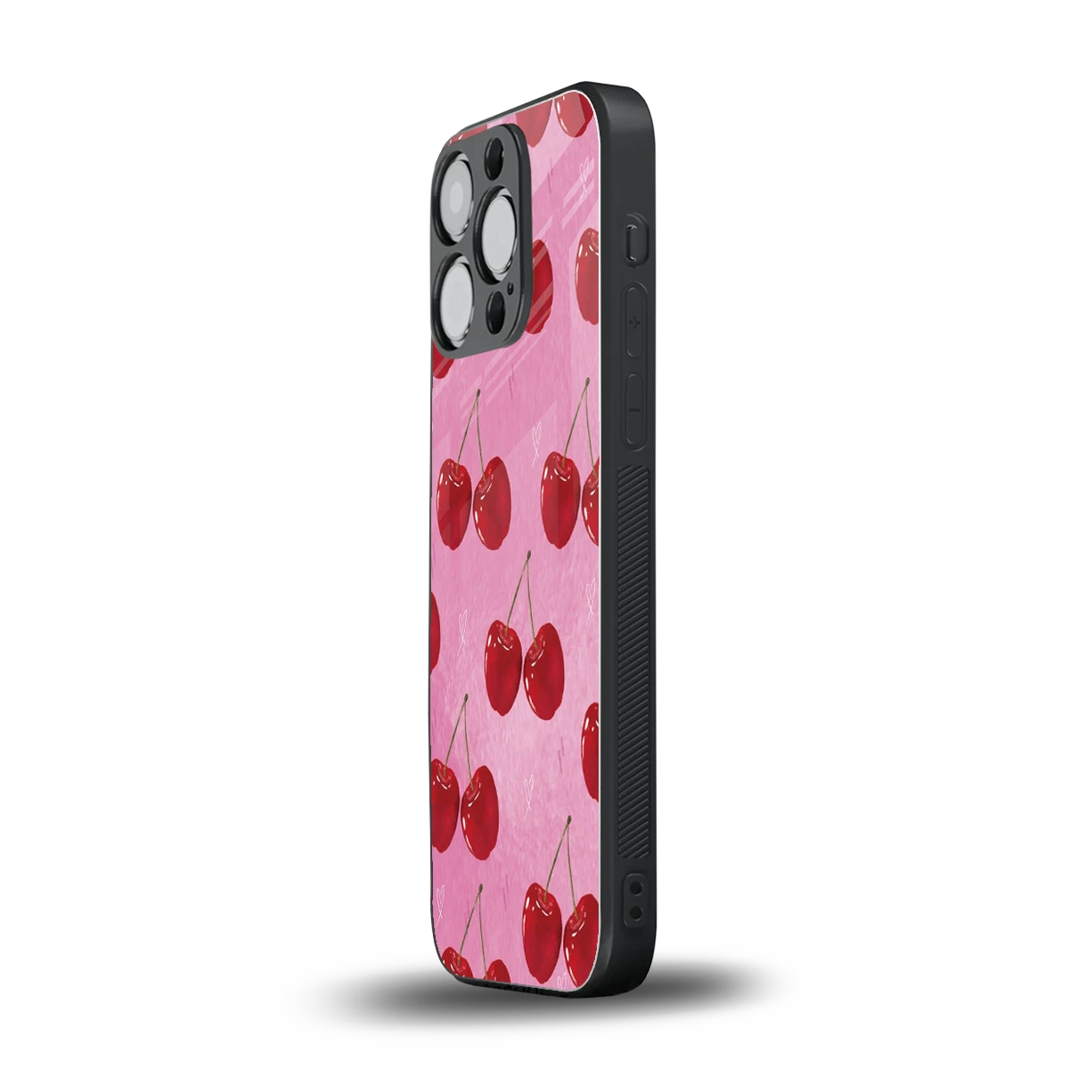 Cherrylicious iphone 13 pro mobile cover | shockproof glass phone case