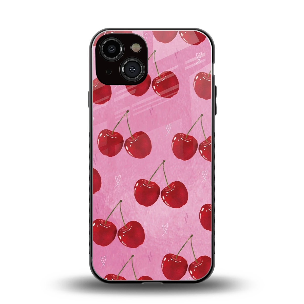 Cherrylicious back phone cover | glass case for iphone 13