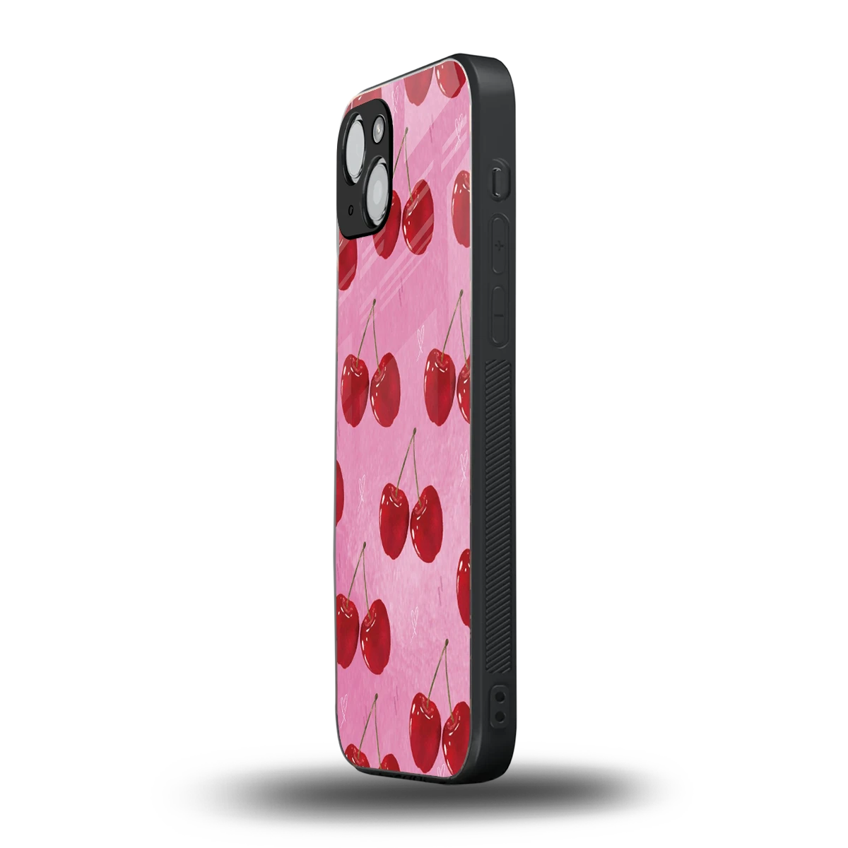 Cherrylicious iphone 15 mobile cover | shockproof glass phone case
