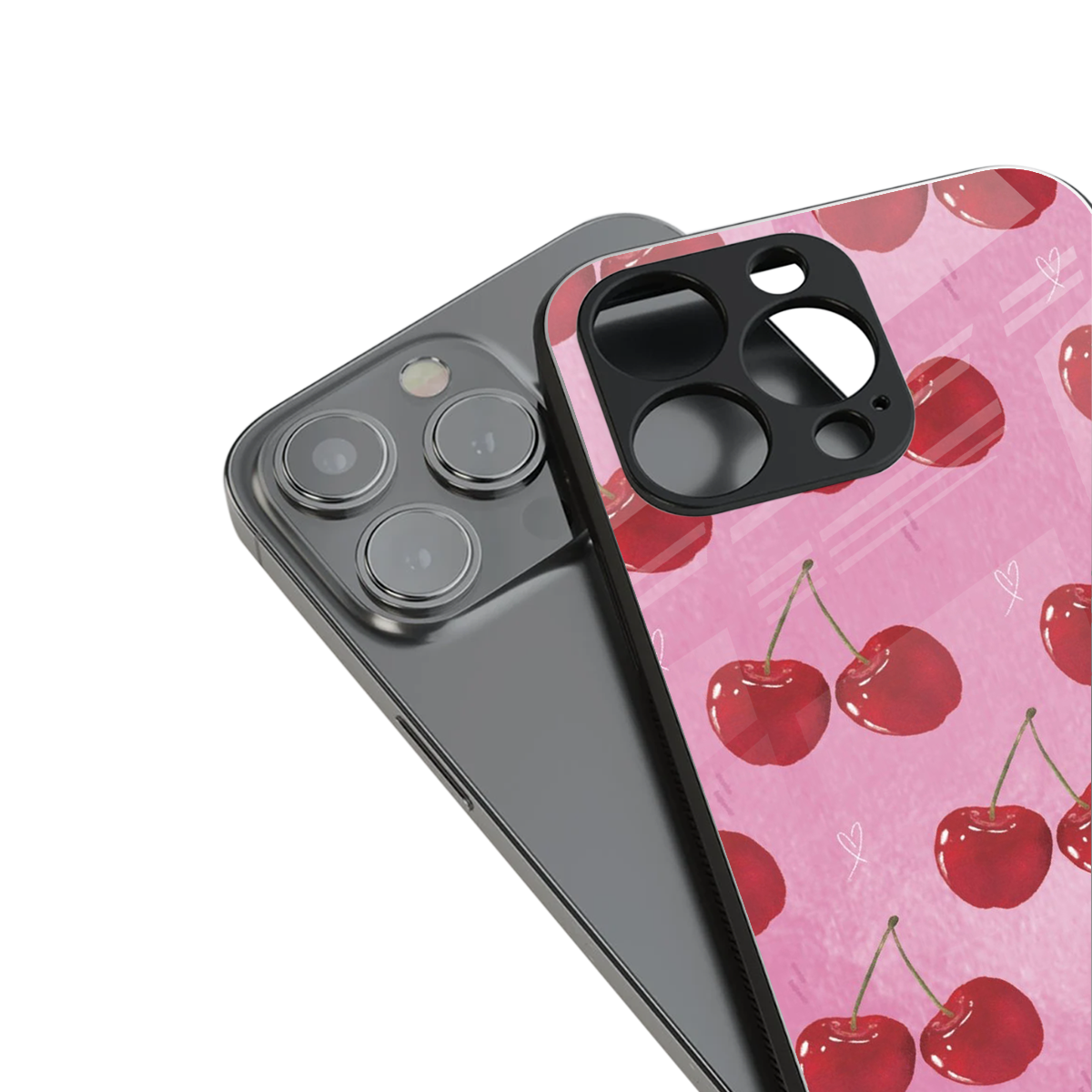 Cherrylicious Phone Case for Iphone 16 | Glass Case