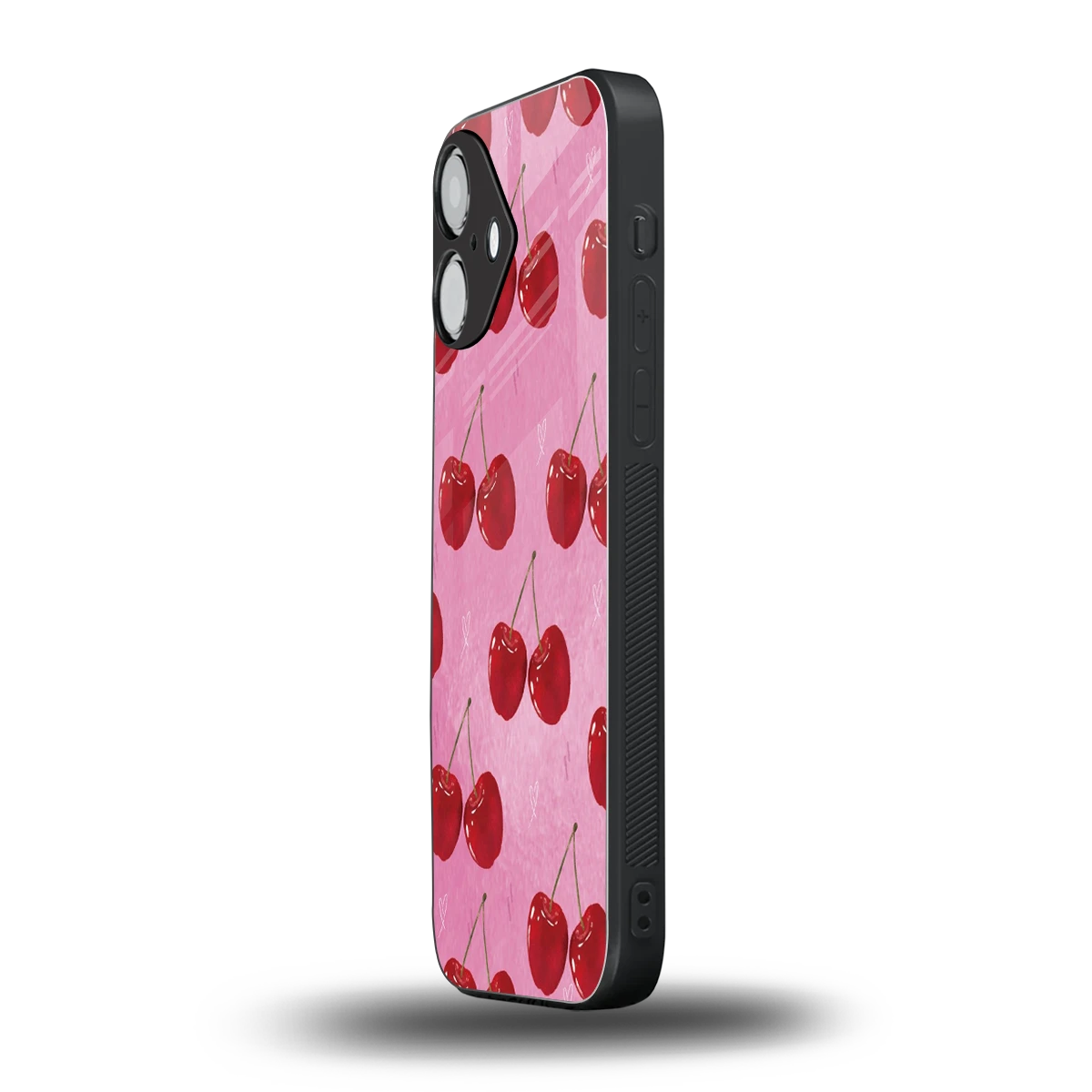Cherrylicious iPhone 16 mobile cover | shockproof glass phone case