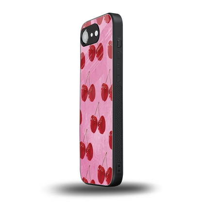 Cherrylicious iphone 16e mobile cover | shockproof glass phone case